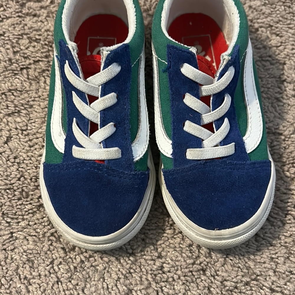 Vans- multi-color Suede